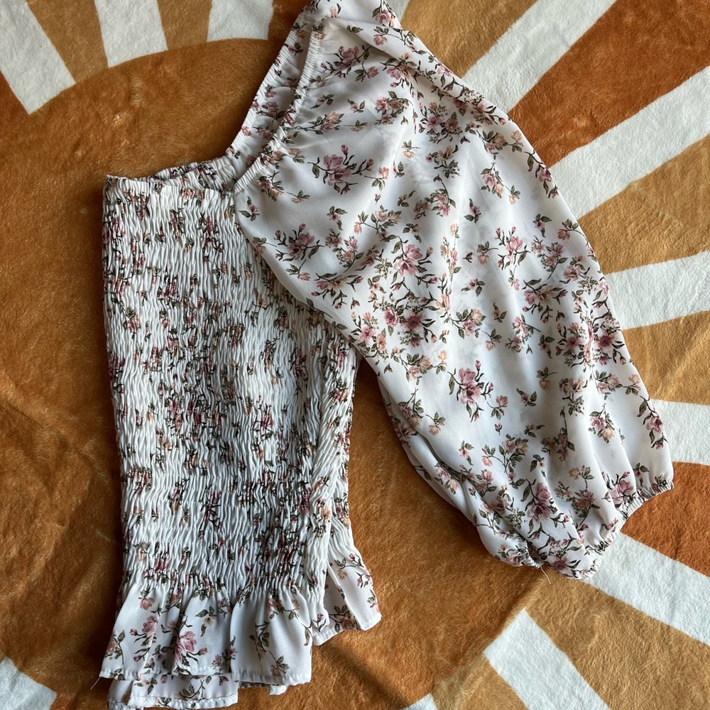 Paper Crane Floral Shirt - Juniors/Women’s